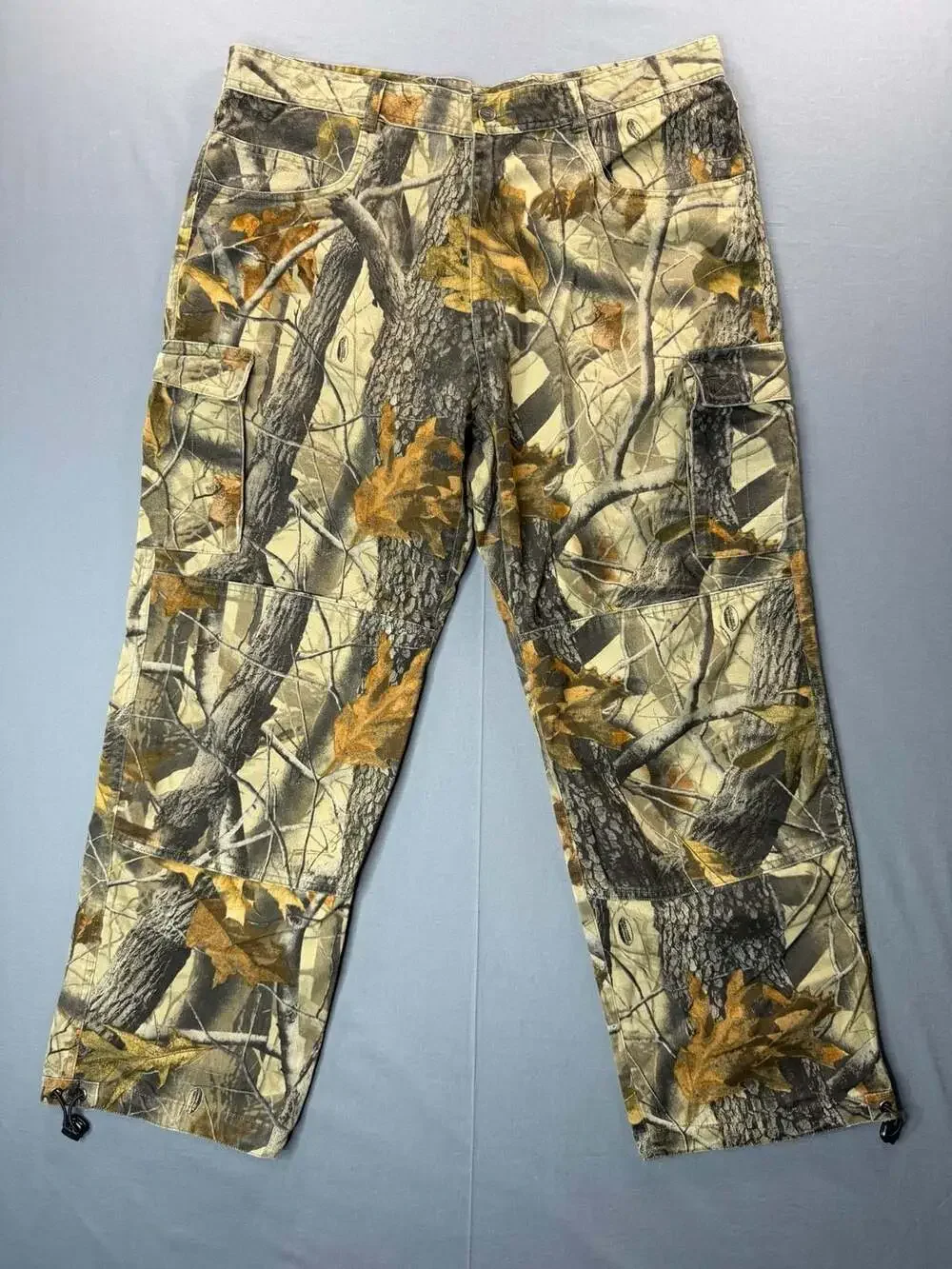 Wrangler Pro Gear Realtree Hardwoods Camo Cargo Pants Mens Size 40x30